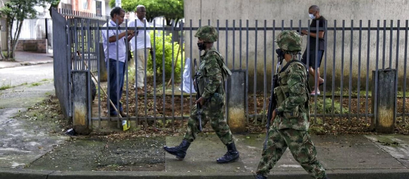 Κολομβία: Ο στρατός αναπτύσσεται στην πόλη Κάλι